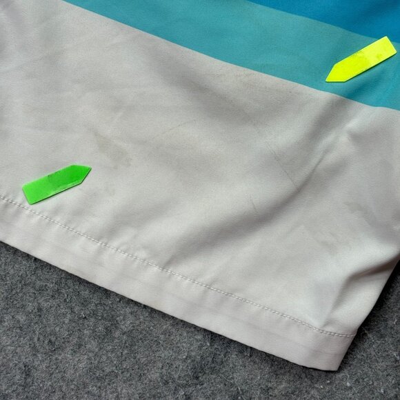 Chubbies Athletic Shorts Men S Blue Orange White Liner 7" Performance Stretch - Picture 11 of 16